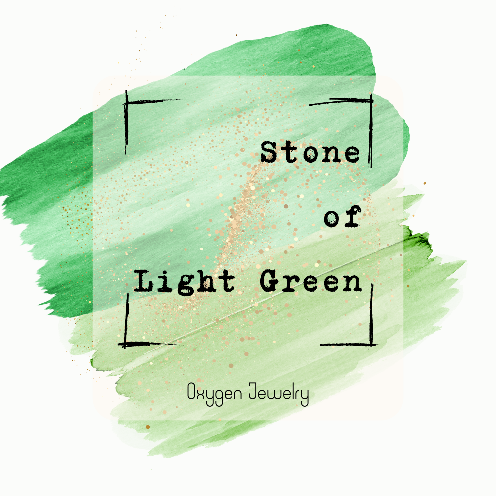 淺綠色的寶石 Stone of Lime Green