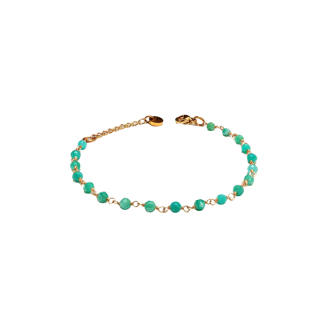 迷你天河石小珠鏈款手鏈