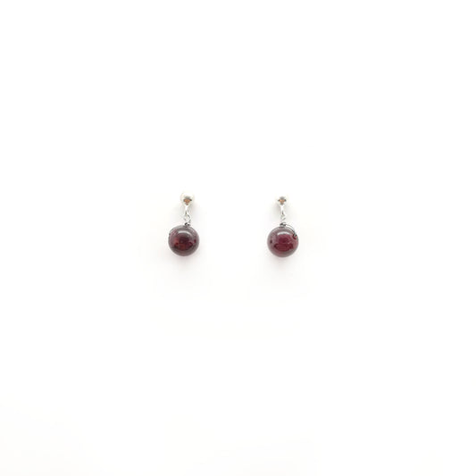 ~禮物推介~誕生石垂墜式耳環~