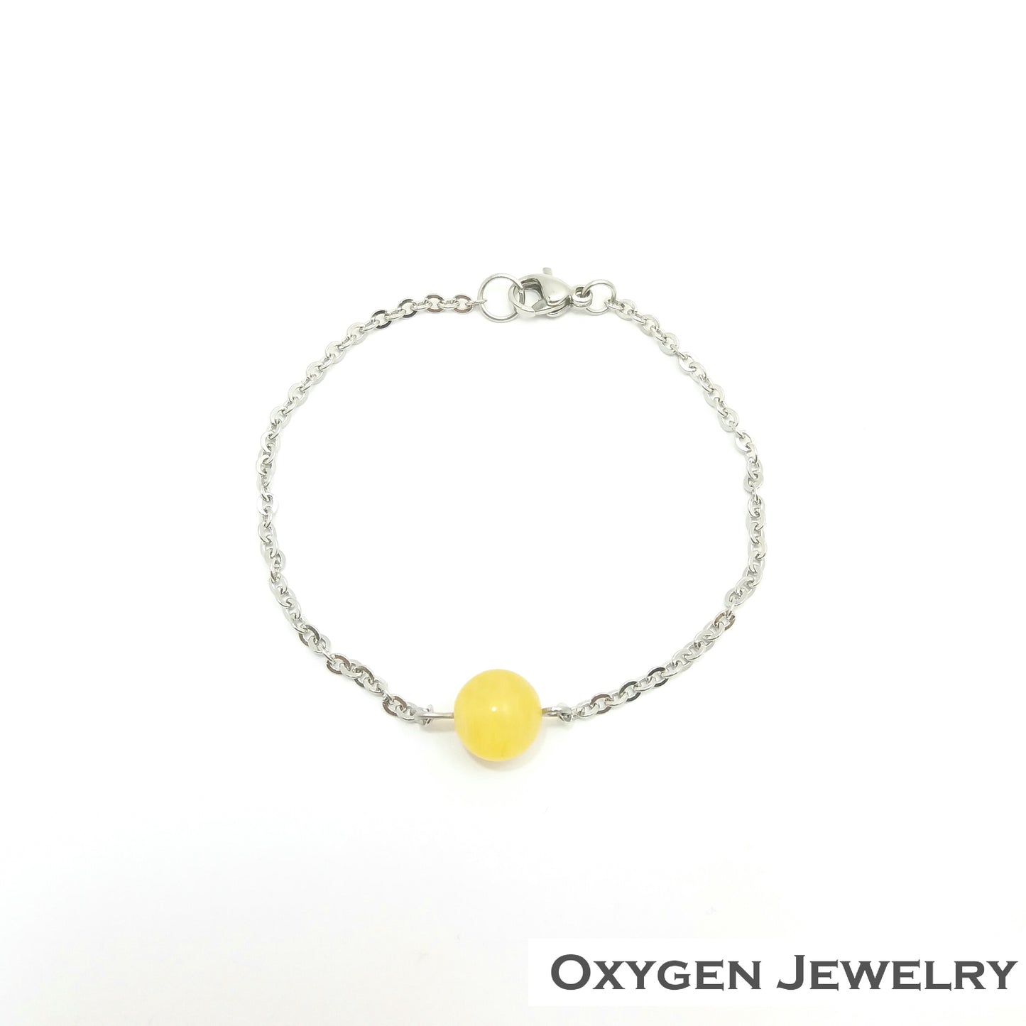 迷你黃托帕手鏈 - Oxygen Jewelry