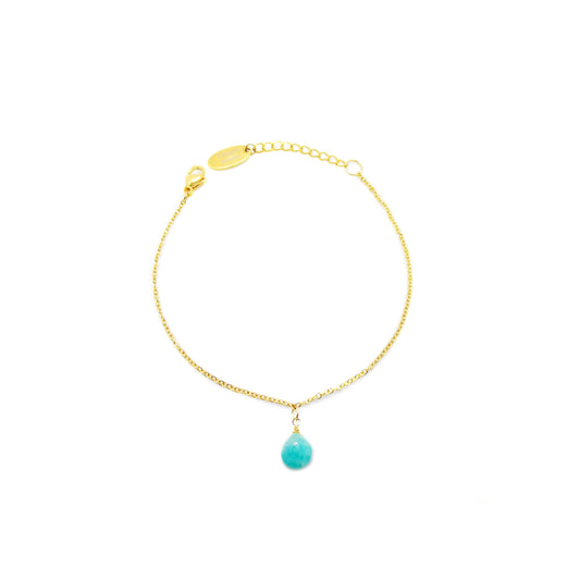 天河石梨形手鏈