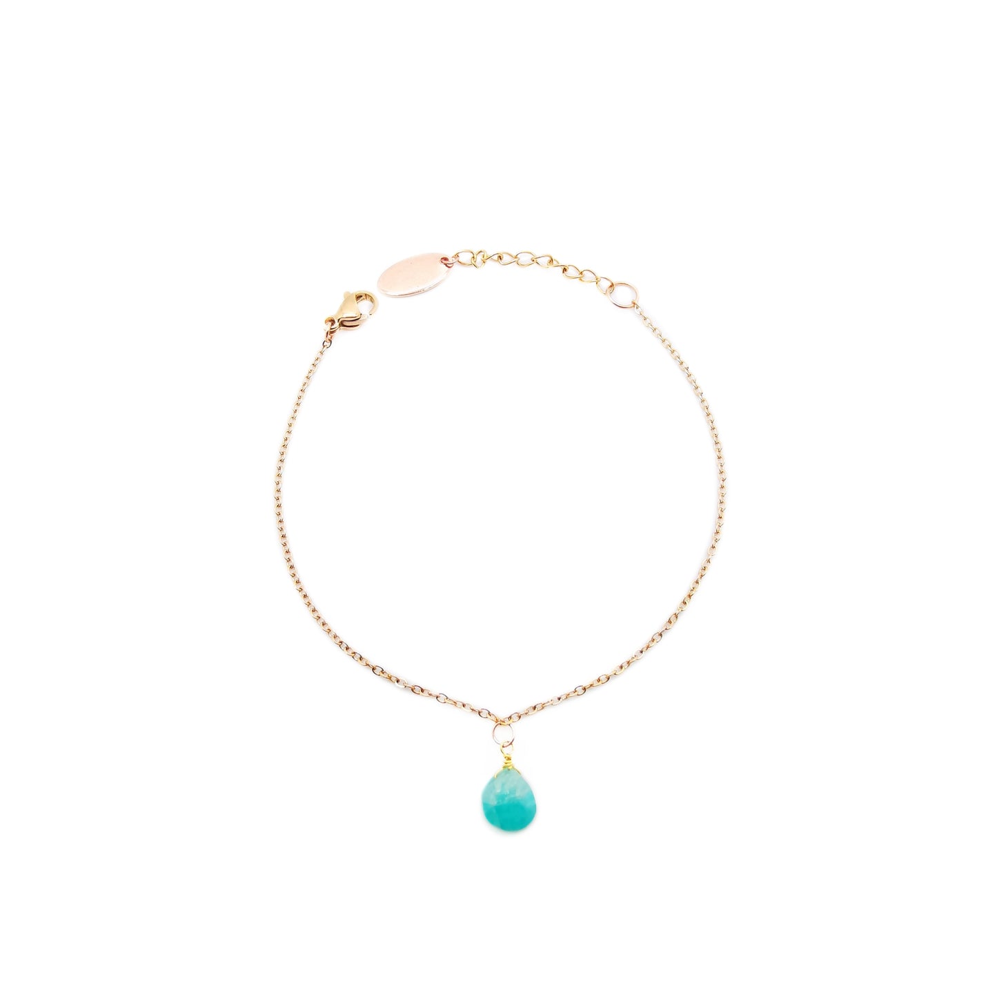 天河石梨形手鏈