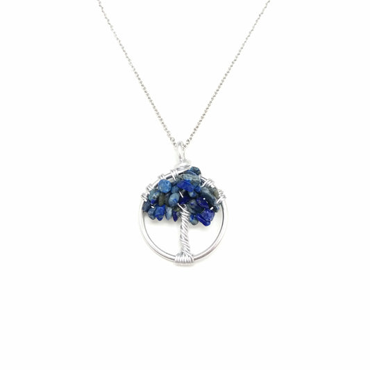 Lapis Lazuli Tree of Life Necklace
